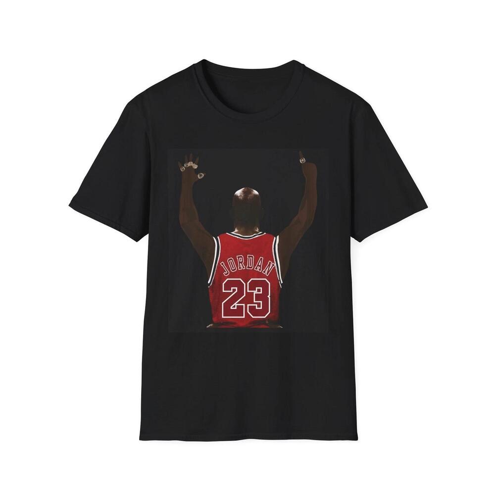 Michael Jordan Six Rings Tribute T-Shirt